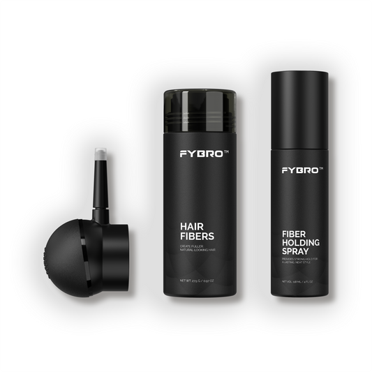 THE HAIR FIBER PRO KIT (Hair Fibers, Holding Spray & Applicator Pump)